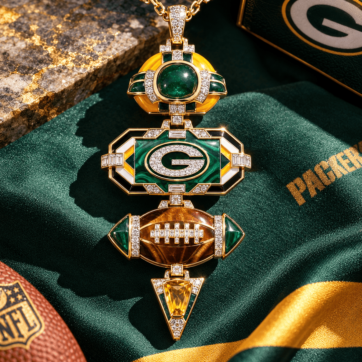 GBP Premium Gold Totem Pendant LNTH