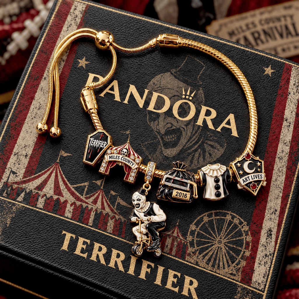 TEF Silver Charm Bracelet Set NTVA